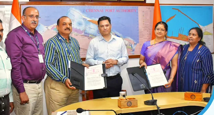 HLL signs MoU with Chennai Port Authority